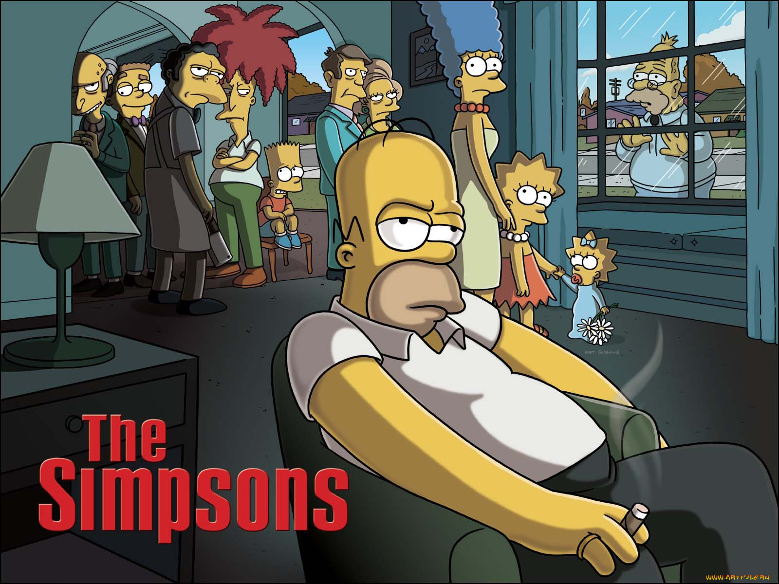 , the, simpsons